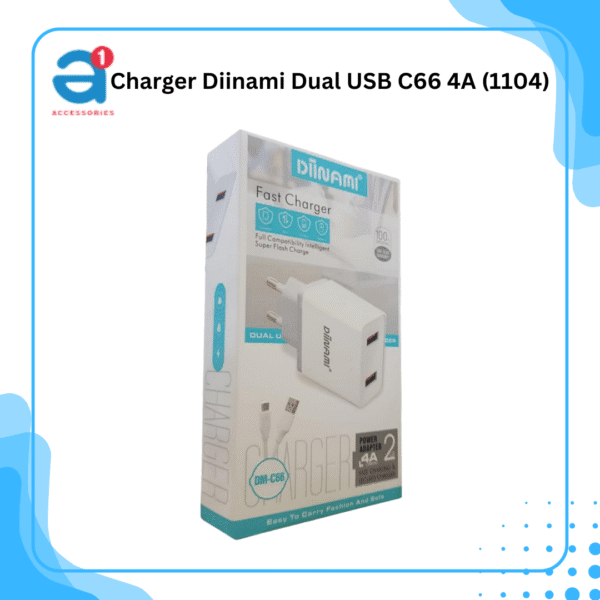 Charger Diinami Dual USB C66 4A (1104)