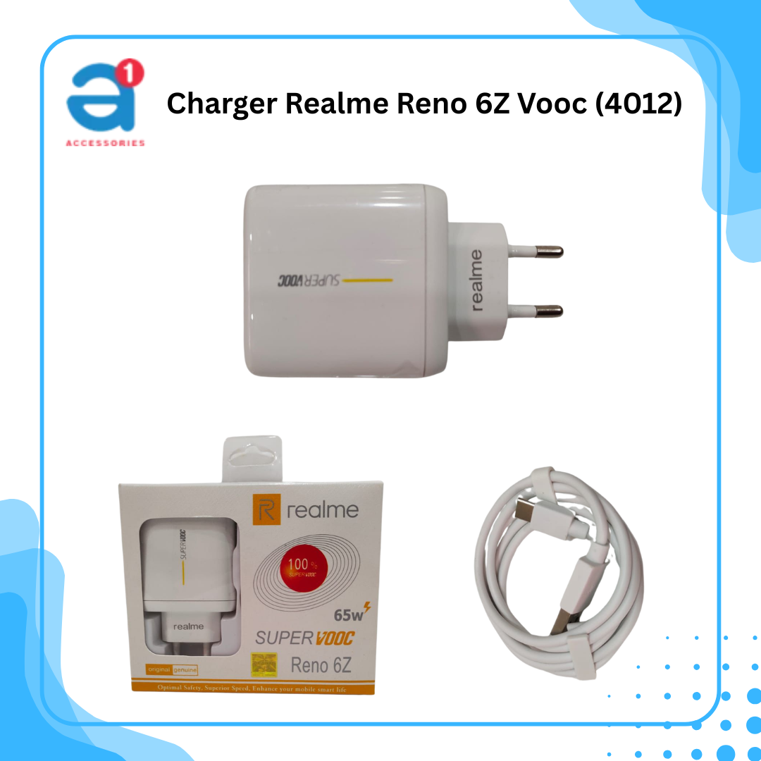 Charger Realme Reno 6Z Vooc (4012)