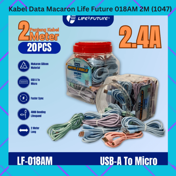 Kabel Data Macaron Life Future 018AM 2M (1047)