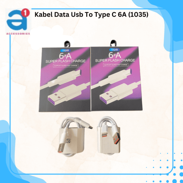 Kabel Data Usb To Type C 6A (1035)