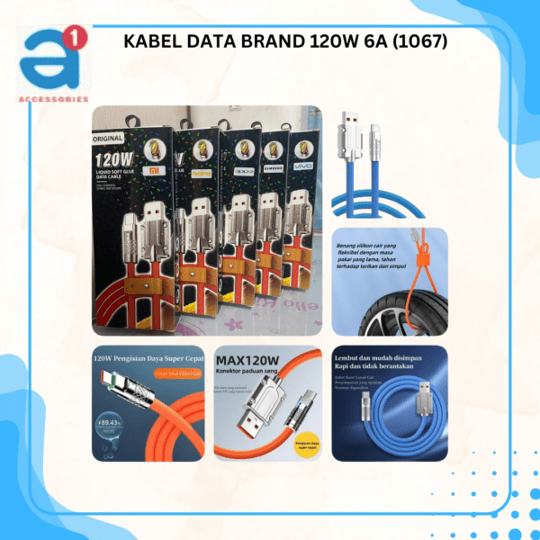 KABEL DATA BRAND 120W 6A (1067)