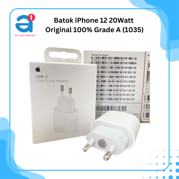 Batok iPhone 12 20Watt  Original 100% Grade A (1035)