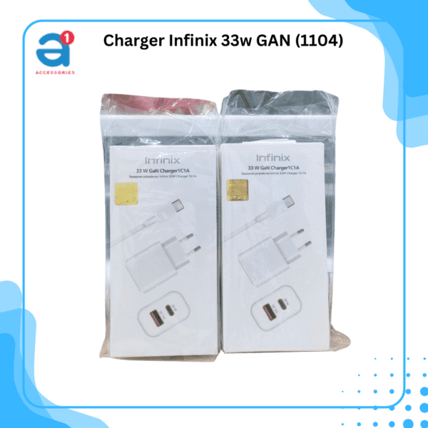Charger Infinix 33w GAN (1104)