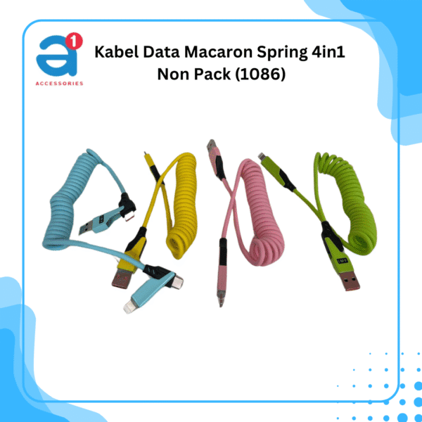 Kabel Data Macaron Spring 4in1 Non Pack (1086)