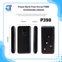 Power Bank Free Horse P398 10.000mAh (1012a)