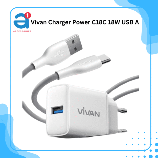 Vivan Charger Power C18C 18W USB A