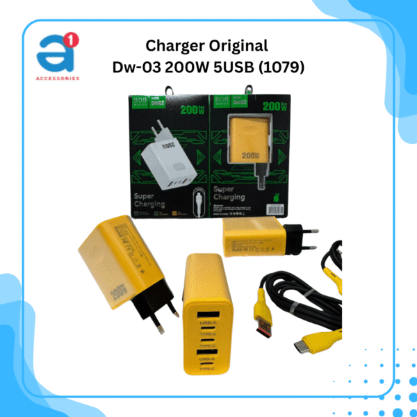 Charger Original Dw-03 200W 5USB (1079)