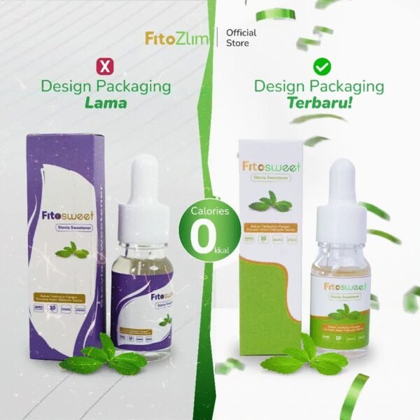 Bundling FitoZlim 12 Sachet + FitoSweet 10ml – Paket Fiber Drink Diet Tanpa Mules & Pemanis Alami - Gambar 16
