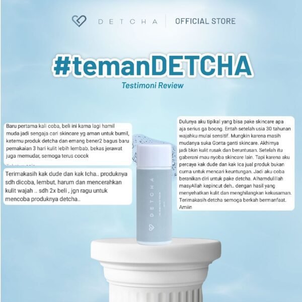 Detcha Calming Face Toner Menghidrasi Menenangkan dan Mencerahkan Kulit For Sensitive Skin Aman Untuk Bumil Busui - Gambar 7
