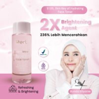B Erl Skin Key of Hydrating Face Toner Mencerahkan dan Menyegarkan Wajah Wanita Pria BPOM
