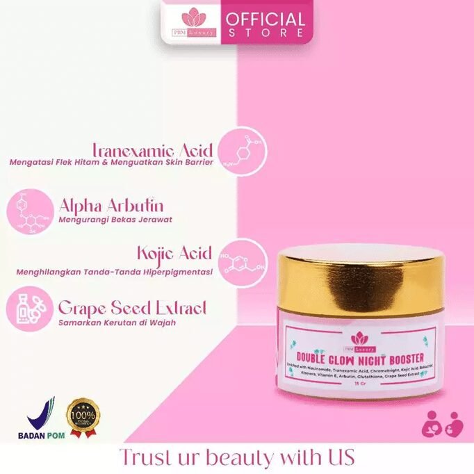 PRM Luxury Double Glow Night Booster 15g