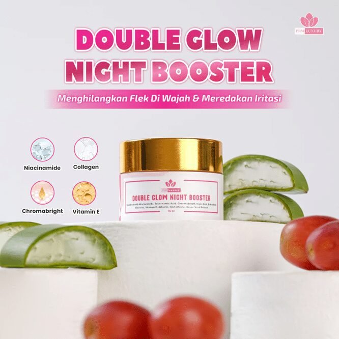 PRM Luxury Double Glow Night Booster 15g - Gambar 2