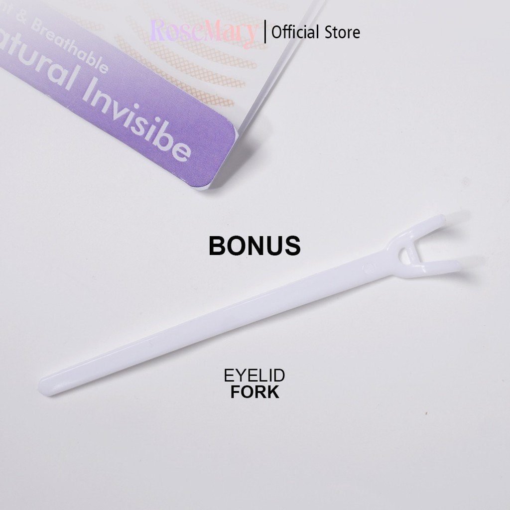 Rosemary Eyelid Tape Scoot Mata Isi 120 Pasang Lipatan Mata Scocth Mata Invisible Eyelid Tape LEM STIKER KELOPAK SELOTIP - Gambar 6