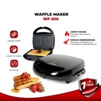 Advance Waffle Maker WF-206 / WF206 Pemanggang Roti Waffle 2 Lapis - Garansi Resmi 1 Tahun