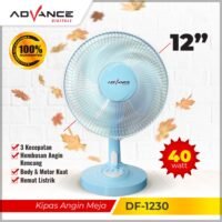 Kipas Angin Advance DF-1230 / DF1230 Kipas Angin Dengan 3 Kecepatan 12inch