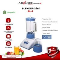 Advance BL2 - Blender 1.2 Liter Multifungsi Bergaransi