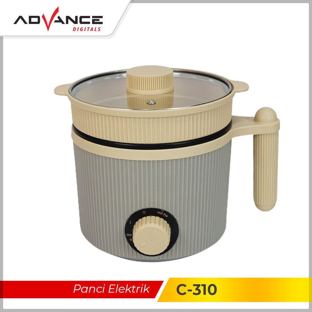 Advance C-310 Panci Listrik Elektrik Multifungsi Warmer Steamer Cooker - Gambar 2