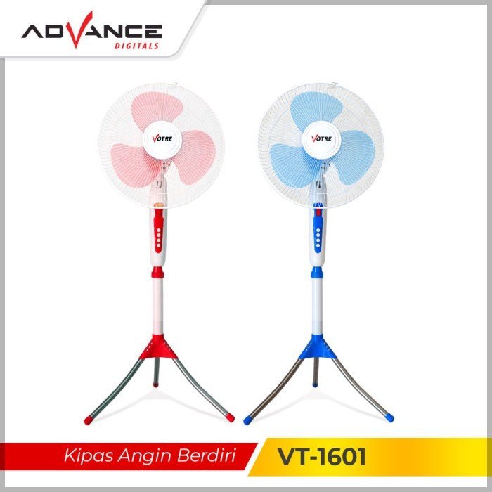 Kipas Angin Advance Stand Fan Votre VT-1601 Garansi 1 Tahun - Gambar 3