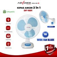 KIPAS ANGIN ADVANCE STAND DF-1601 BLUE