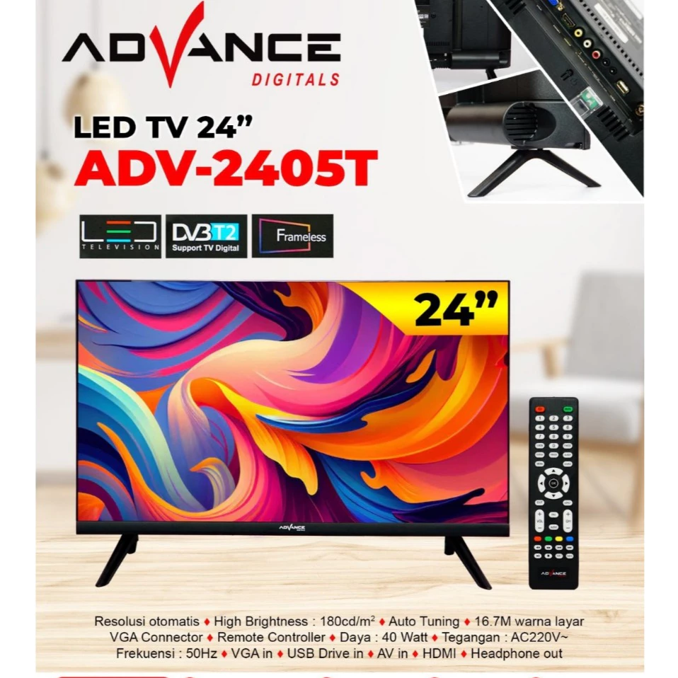 TELEVISI DIGITAL ADVANCE ADV-2405T