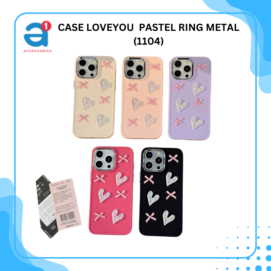 CASE LOVEYOU PASTEL RING METAL (1104)