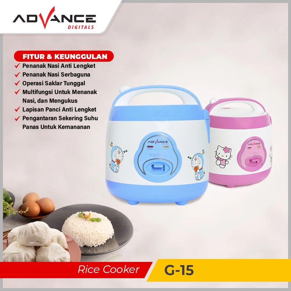 RICE COOKER ADVANCE G-15A/B - Gambar 3