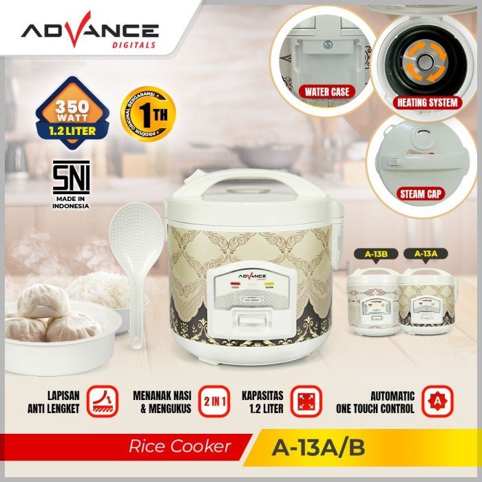 Rice cooker Magic Com Advance A-13 1,2 liter