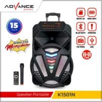 Speaker Bluetooth Advance K1501 Speaker PA Hi Fi Portable
