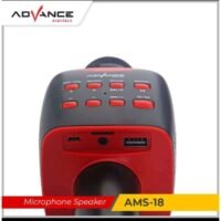 Advance Mic Karaoke Bluetooth Ams-18 Microphone Suara Bagus