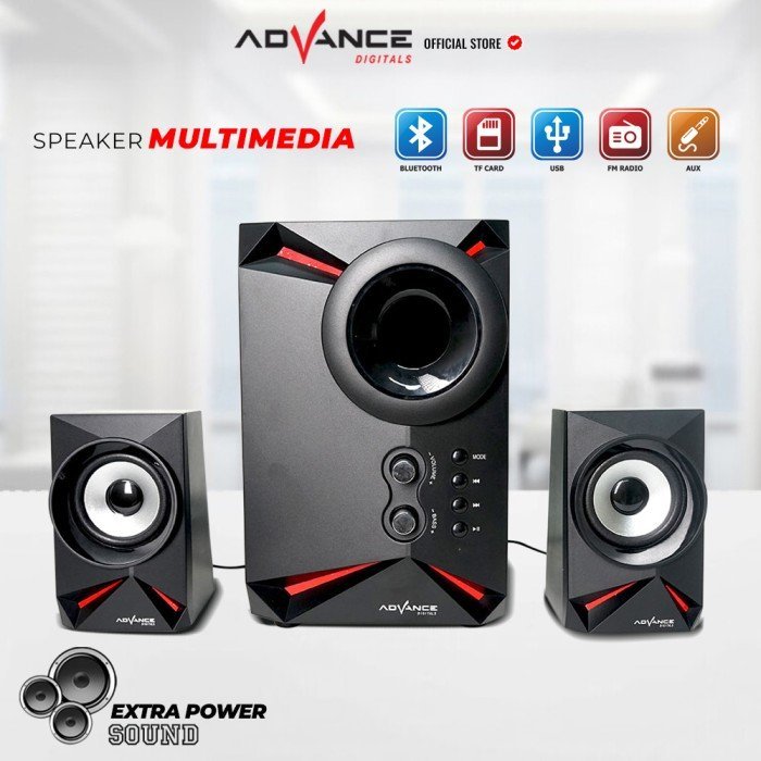 Advance Speaker Bluetooth M180BT CLEON|Garansi resmi advance 1 Tahun| - Gambar 2