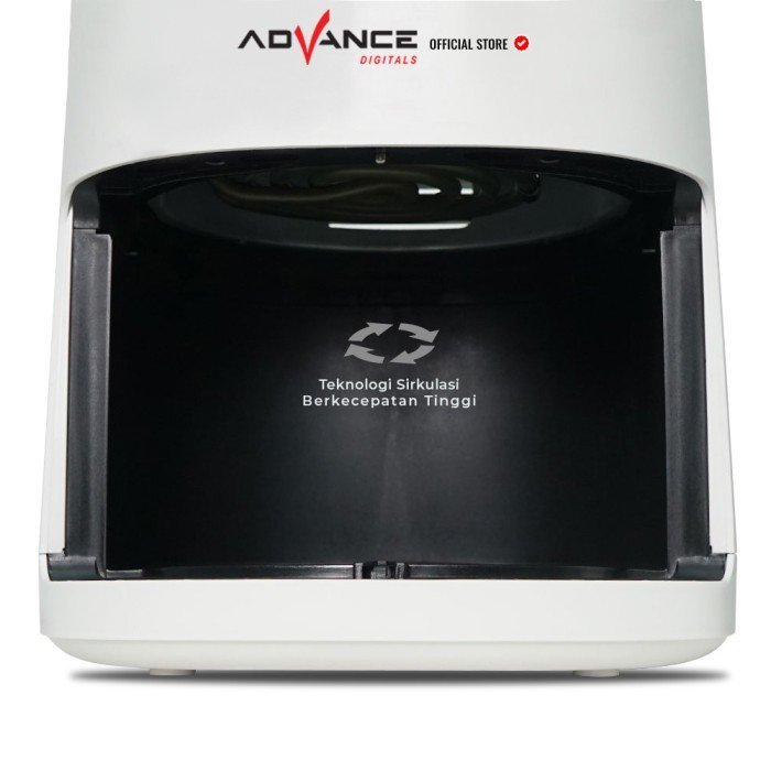 Advance Electric Air Fryer ADF-35D / ADF35D Stainless Wadah 600W 3.5L Garansi Resmi 1 Tahun - Gambar 4