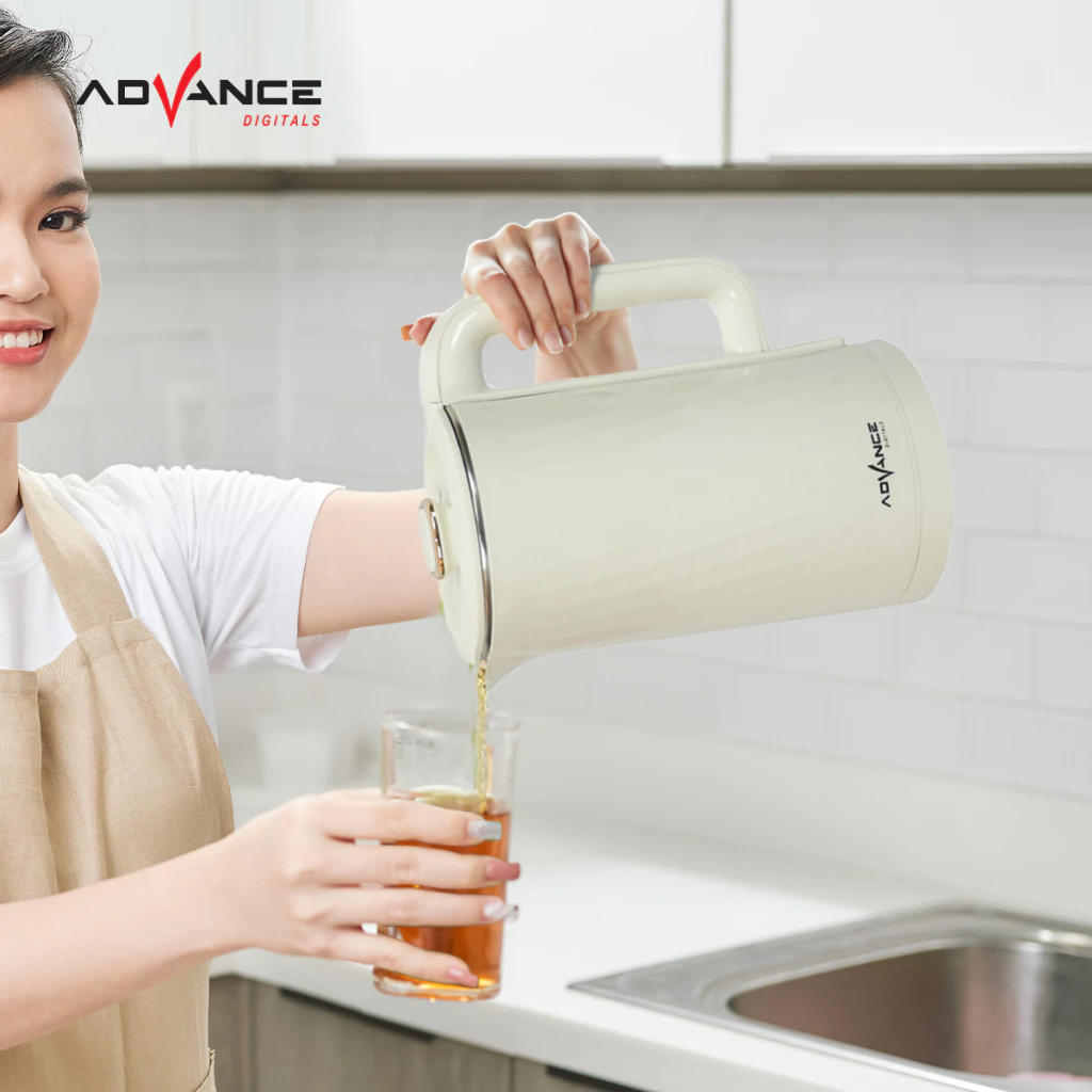 KETEL / TEKO LISTRIK ADVANCE AK-187 KAPASITAS 2 LITER STAINLESS STEEL GARANSI 1 TAHUN - Gambar 2