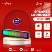 Advance CLS-109 Speaker Lampu Speaker Bass Speaker Portable LED RGB Garansi Resmi