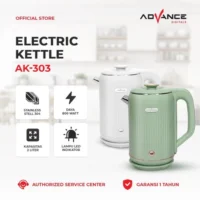 KETEL / TEKO LISTRIK ADVANCE AK-303 KAPASITAS 2 LITER GARANSI RESMI 1 TAHUN