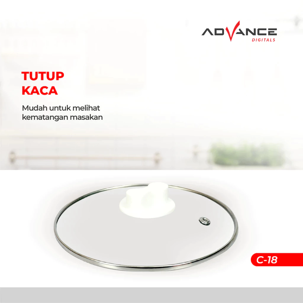 ADVANCE Panci Listrik Multifungsi 0.8L steamer C-18 - Gambar 6