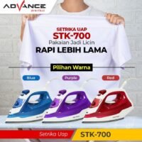 SETRIKA UAP ANTI LENGKET STK700 ADVANCE - SETRIKA UAP ADVANCE STK700