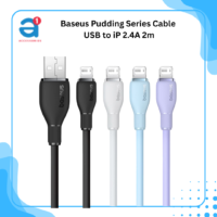 Baseus Pudding Series Cable USB to iP 2.4A 2m