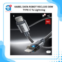 KABEL DATA ROBOT RECL100 30W TYPE-C To Lightning
