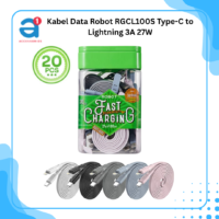 Kabel Data Robot RGCL100S Type-C to Lightning 3A 27W
