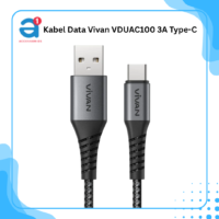 Kabel Data Vivan VDUAC100 3A Type-C