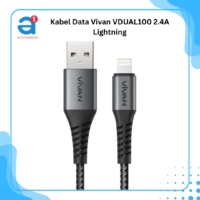 Kabel Data Vivan VDUAL100 3.4A Lightning
