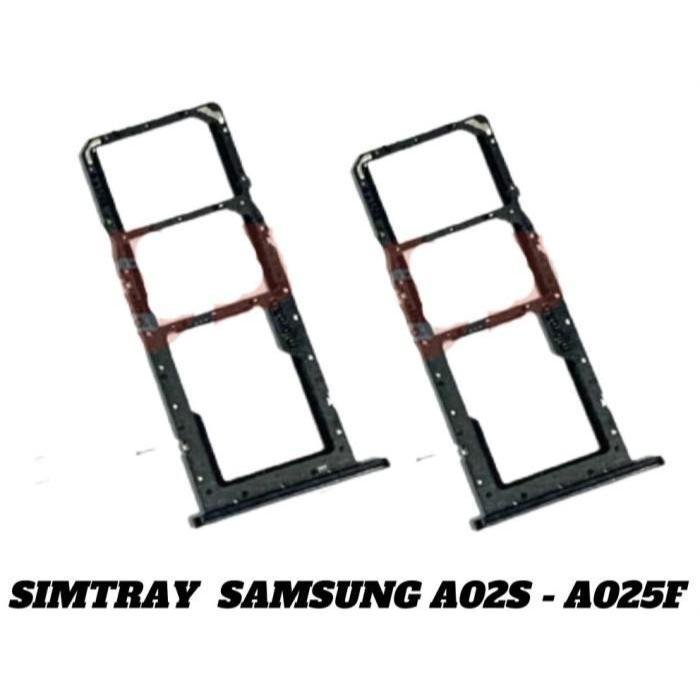 SIM TRAY SAMSUNG GALAXY A02S A025 TEMPAT KARTU SIM CARD HOLDER SIMTRAY SIMCARD