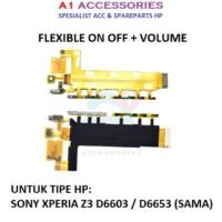 FLEXIBLE ON OFF VOLUME SONY XPERIA Z3 D6603 D6653 FLEXIBEL POWER FLEKSIBEL