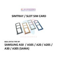 SIM TRAY SAMSUNG A50 A505 A20 A205 A30 A305 A105 A10 SIM CARD LOCK HOLDER SLOT TEMPAT KARTU SIM
