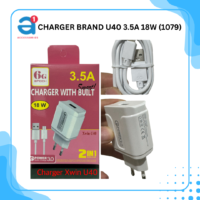 CHARGER BRAND U40 3.5A 18W (1079)