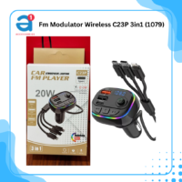 Fm Modulator Wireless C23P 3in1 (1079)