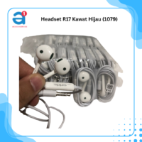 Headset R17 Kawat Hijau (1079)