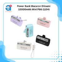 Power Bank Macaron Diinami 10000mAh Mini P66 (1104)