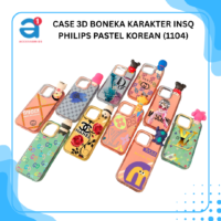 CASE 3D BONEKA KARAKTER INSQ PHILIPS PASTEL KOREAN (1104)