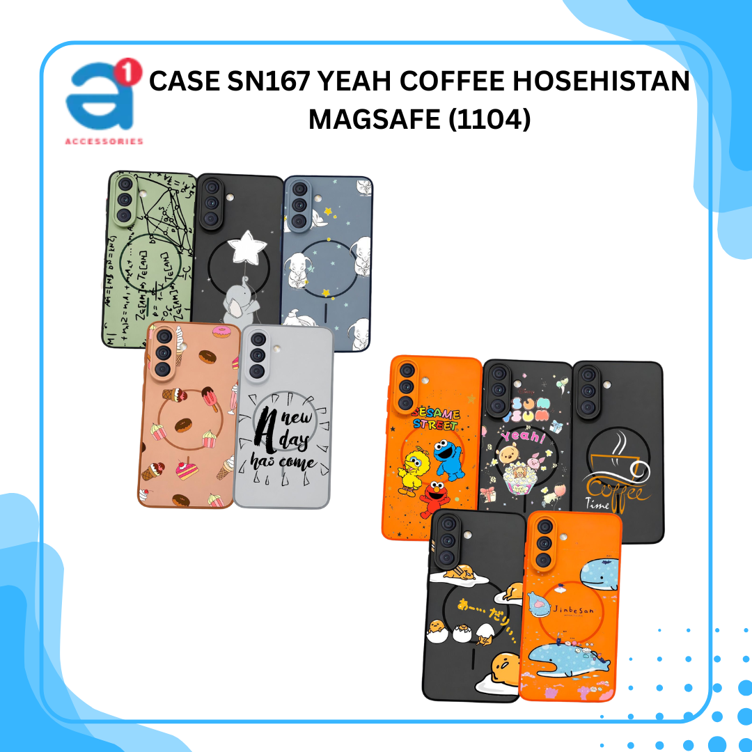 CASE SN167 YEAH COFFEE HOSEHISTAN MAGSAFE (1104)